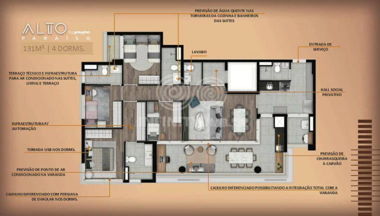 Imagem Apartamento com 4 Quartos à Venda, 135 m² em Paraíso - São Paulo Imagem Apartamento com 4 Quartos à Venda, 135 m² em Paraíso - São Paulo