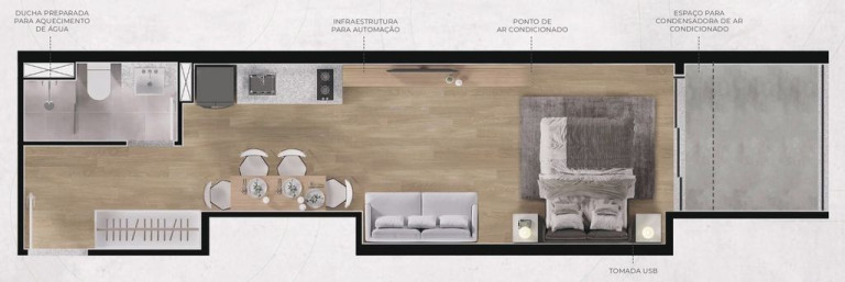 Imagem Cobertura com 1 Quarto à Venda, 91 m² em Jardim Paulista - São Paulo Imagem Cobertura com 1 Quarto à Venda, 91 m² em Jardim Paulista - São Paulo