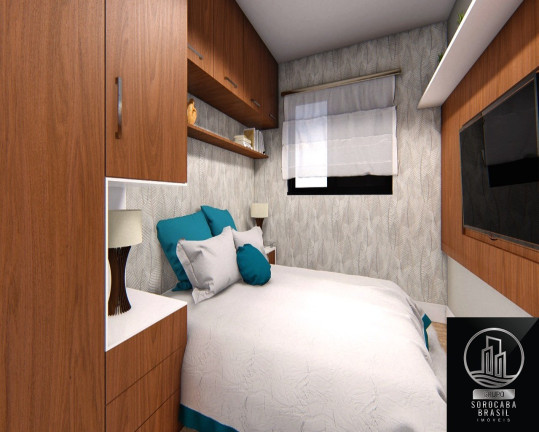 Imagem Apartamento com 2 Quartos à Venda, 54 m² em Wanel Ville - Sorocaba Imagem Apartamento com 2 Quartos à Venda, 54 m² em Wanel Ville - Sorocaba