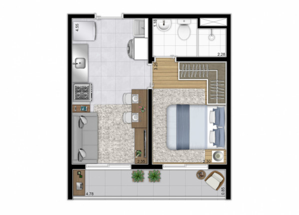 Imagem Apartamento com 1 Quarto à Venda, 28 m² em Vila Guilherme - São Paulo Imagem Apartamento com 1 Quarto à Venda, 28 m² em Vila Guilherme - São Paulo