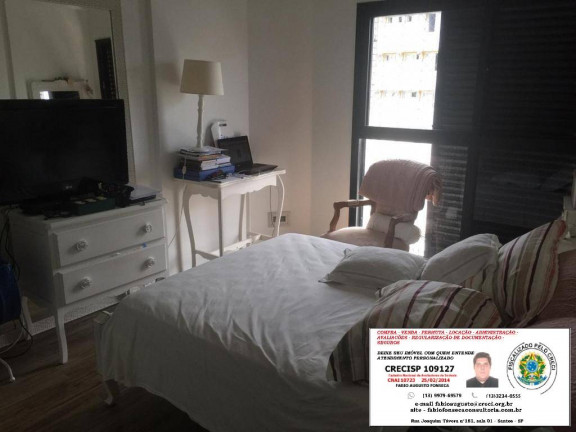 Imagem Apartamento com 4 Quartos para Alugar, 234 m² em Aparecida - Santos Imagem Apartamento com 4 Quartos para Alugar, 234 m² em Aparecida - Santos