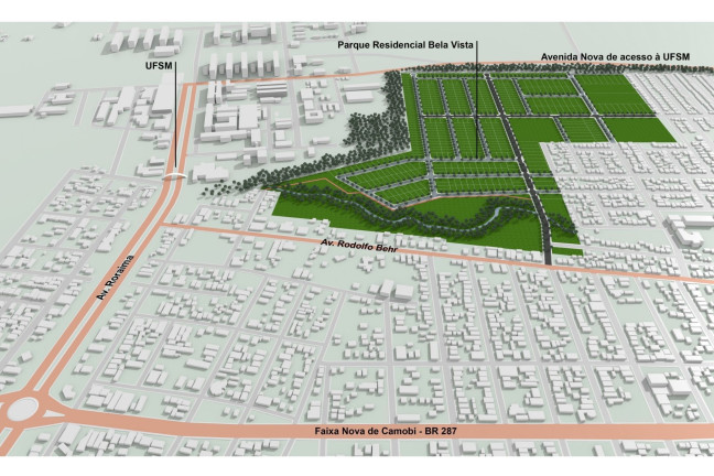 Imagem Terreno à Venda, 1.093 m² em Camobi - Santa Maria Imagem Terreno à Venda, 1.093 m² em Camobi - Santa Maria