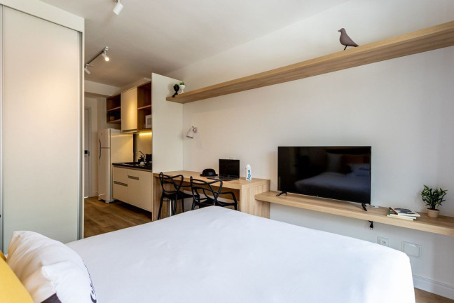Imagem Apartamento com 1 Quarto para Alugar, 28 m² em Consolação - São Paulo Imagem Apartamento com 1 Quarto para Alugar, 28 m² em Consolação - São Paulo