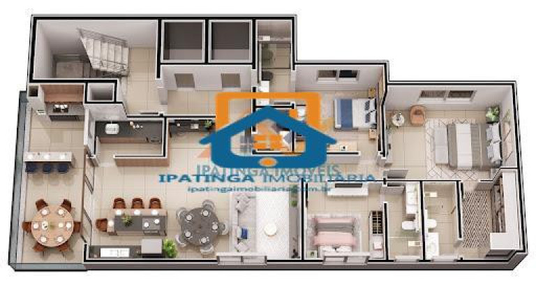 Imagem Apartamento com 3 Quartos à Venda, 100 m² em Cidade Nobre - Ipatinga Imagem Apartamento com 3 Quartos à Venda, 100 m² em Cidade Nobre - Ipatinga