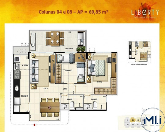 Imagem Imóvel com 3 Quartos à Venda, 79 m² em Cachambi - Rio De Janeiro Imagem Imóvel com 3 Quartos à Venda, 79 m² em Cachambi - Rio De Janeiro