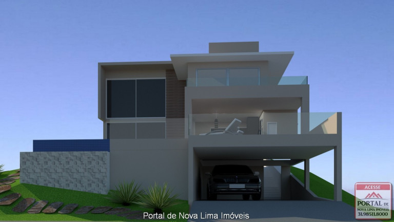 Imagem Casa com 4 Quartos à Venda, 393 m² em Quintas Do Sol - Nova Lima