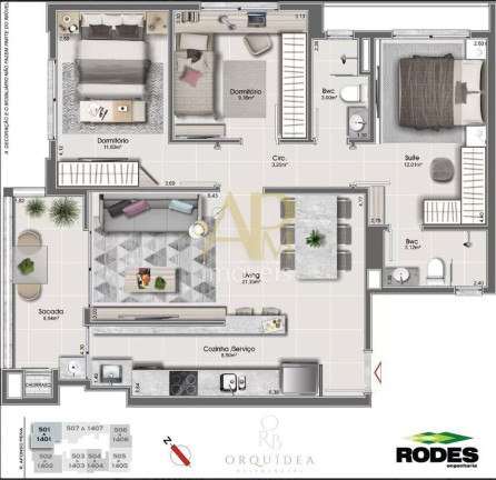 Imagem Apartamento com 3 Quartos à Venda, 92 m² em Canto - Florianópolis Imagem Apartamento com 3 Quartos à Venda, 92 m² em Canto - Florianópolis