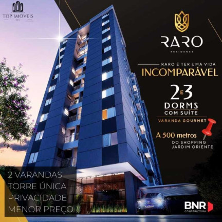 Apartamento com 3 Quartos à Venda, 69 m² em Jardim Oriente - São José Dos Campos