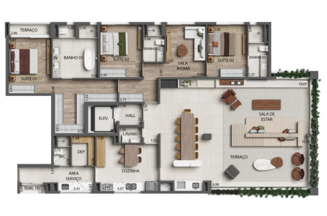 Imagem Cobertura com 3 Quartos à Venda, 392 m² em Moema - São Paulo