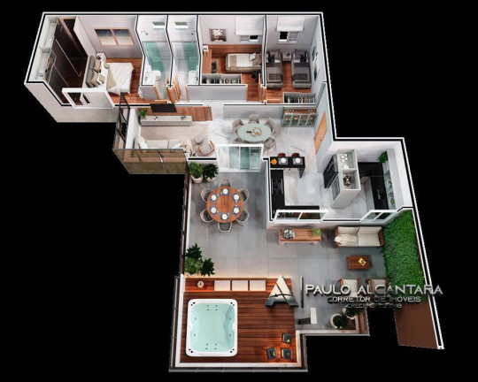Imagem Apartamento com 3 Quartos à Venda, 138 m² em Iguaçu - Ipatinga