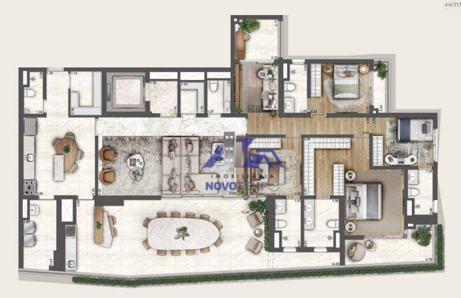 Imagem Apartamento com 4 Quartos à Venda, 258 m² em Paraíso - São Paulo Imagem Apartamento com 4 Quartos à Venda, 258 m² em Paraíso - São Paulo
