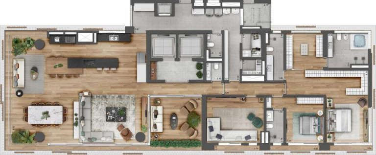 Imagem Apartamento com 4 Quartos à Venda, 355 m² em Itaim Bibi - São Paulo Imagem Apartamento com 4 Quartos à Venda, 355 m² em Itaim Bibi - São Paulo