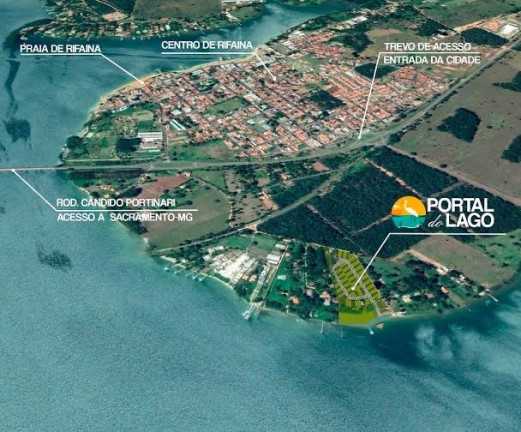 Imagem Terreno à Venda, 402 m² em Portal Dos Lagos I Rifaina - Rifaina Imagem Terreno à Venda, 402 m² em Portal Dos Lagos I Rifaina - Rifaina