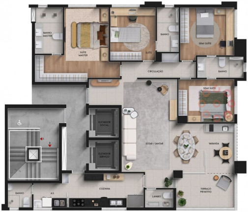 Imagem Apartamento com 4 Quartos à Venda, 140 m² em Savassi - Belo Horizonte