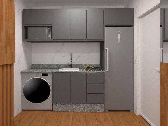 Imagem Apartamento com 1 Quarto à Venda, 27 m² em Portão - Curitiba Imagem Apartamento com 1 Quarto à Venda, 27 m² em Portão - Curitiba