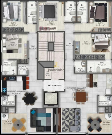 Imagem Apartamento com 2 Quartos à Venda, 85 m² em Perequê - Porto Belo Imagem Apartamento com 2 Quartos à Venda, 85 m² em Perequê - Porto Belo