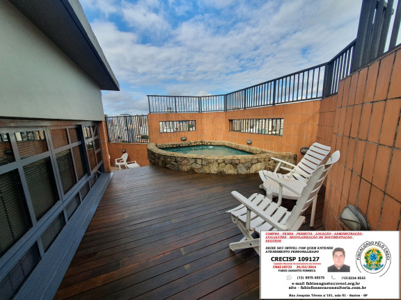 Imagem Cobertura com 4 Quartos à Venda, 500 m² em Ponta Da Praia - Santos Imagem Cobertura com 4 Quartos à Venda, 500 m² em Ponta Da Praia - Santos