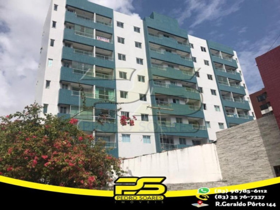 Apartamento com 2 Quartos à Venda, 58 m² em Cabo Branco - João Pessoa