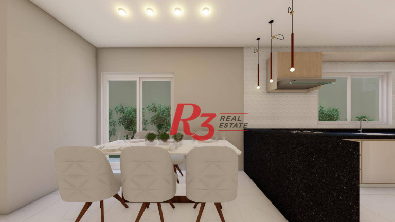 Imagem Casa com 3 Quartos à Venda, 220 m² em Embaré - Santos Imagem Casa com 3 Quartos à Venda, 220 m² em Embaré - Santos