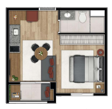 Imagem Apartamento à Venda, 33 m² em Pinheiros - São Paulo Imagem Apartamento à Venda, 33 m² em Pinheiros - São Paulo