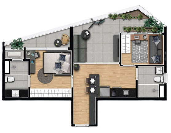 Imagem Studio com 1 Quarto à Venda, 39 m² em Jardim Paulista - São Paulo Imagem Studio com 1 Quarto à Venda, 39 m² em Jardim Paulista - São Paulo