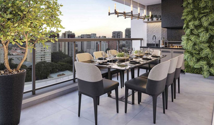 Imagem Apartamento com 4 Quartos à Venda, 199 m² em Santo Amaro - São Paulo