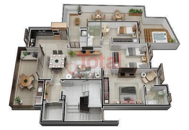 Apartamento com 3 Quartos à Venda, 106 m² em Iguaçu - Ipatinga