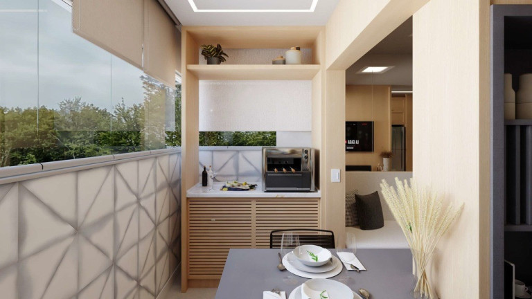 Imagem Apartamento com 2 Quartos à Venda, 44 m² em Campestre - Santo André