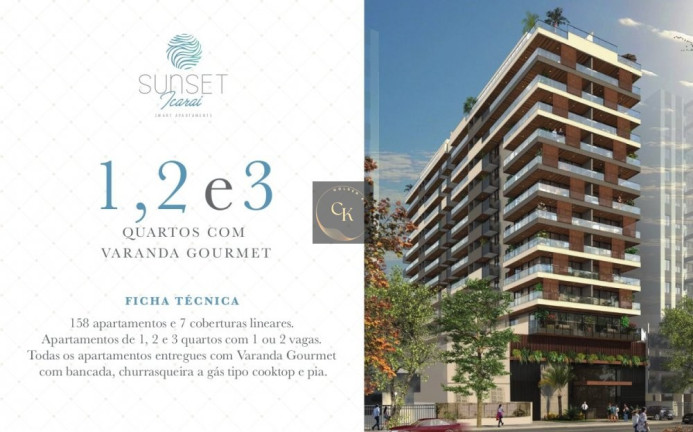 Apartamento com 3 Quartos à Venda, 95 m² em Icaraí - Niterói