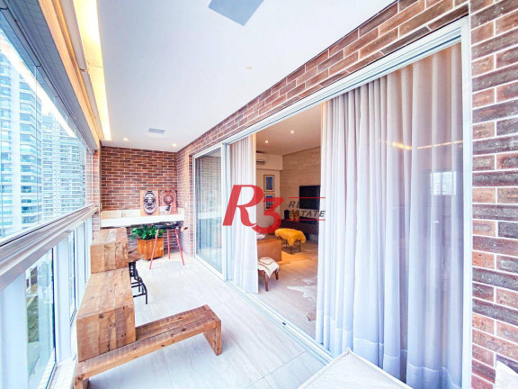 Imagem Apartamento com 3 Quartos à Venda, 159 m² em Embaré - Santos Imagem Apartamento com 3 Quartos à Venda, 159 m² em Embaré - Santos