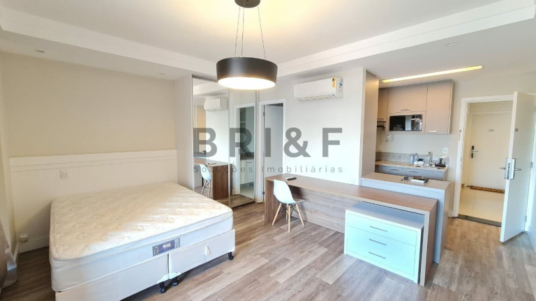 Imagem Apartamento com 1 Quarto para Alugar, 41 m² em Brooklin - São Paulo Imagem Apartamento com 1 Quarto para Alugar, 41 m² em Brooklin - São Paulo