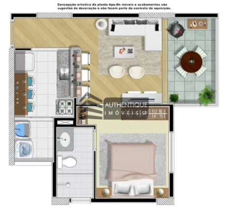 Imagem Apartamento com 1 Quarto à Venda, 41 m² em Saúde - São Paulo