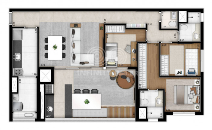 Imagem Apartamento com 3 Quartos à Venda, 110 m² em Vila Madalena - São Paulo