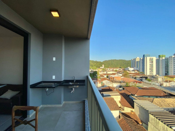 Apartamento com 1 Quarto à Venda, 45 m² em Canto Do Forte - Praia Grande