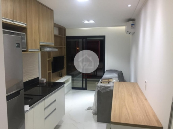 Imagem Apartamento com 1 Quarto para Alugar, 37 m² em Campo Belo - São Paulo