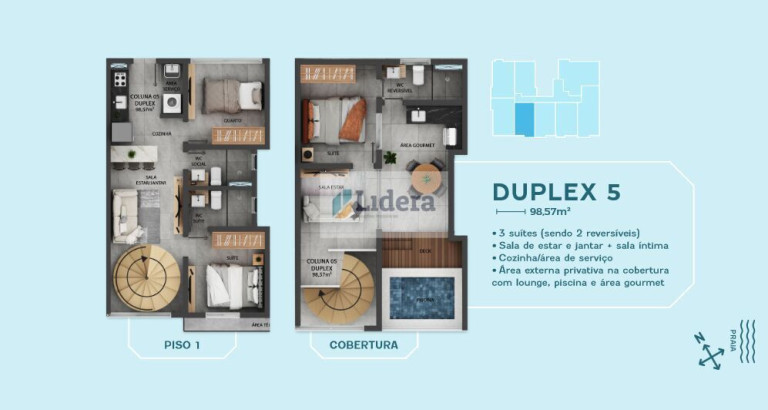 Imagem Apartamento com 3 Quartos à Venda, 75 m² em Intermares - Cabedelo Imagem Apartamento com 3 Quartos à Venda, 75 m² em Intermares - Cabedelo