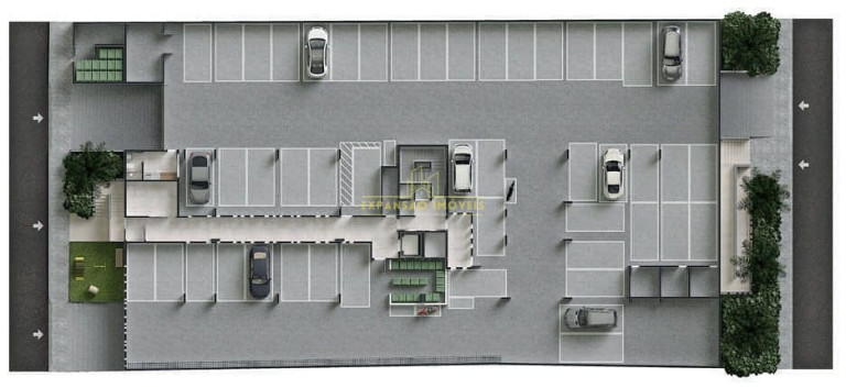 Imagem Apartamento com 1 Quarto à Venda, 33 m² em Barreiros - São José Imagem Apartamento com 1 Quarto à Venda, 33 m² em Barreiros - São José