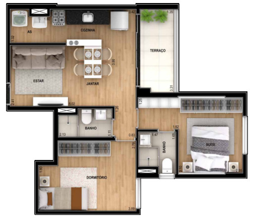 Imagem Apartamento com 3 Quartos à Venda, 64 m² em Tucuruvi - São Paulo