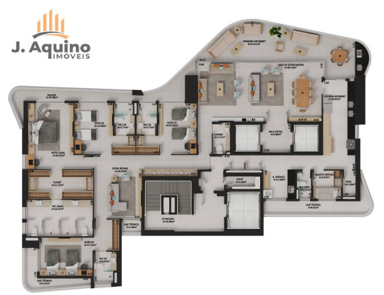 Imagem Apartamento com 4 Quartos à Venda, 311 m² em Aldeota - Fortaleza