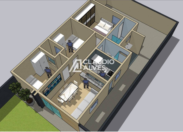 Imagem Casa de Condomínio com 3 Quartos à Venda, 63 m² em Nova Esperança - Feira De Santana Imagem Casa de Condomínio com 3 Quartos à Venda, 63 m² em Nova Esperança - Feira De Santana