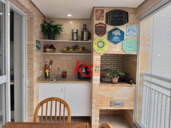 Imagem Apartamento com 3 Quartos à Venda, 130 m² em Gonzaga - Santos Imagem Apartamento com 3 Quartos à Venda, 130 m² em Gonzaga - Santos