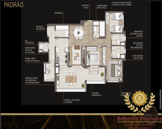 Imagem Apartamento com 3 Quartos à Venda, 147 m² em Vila Leopoldina - São Paulo