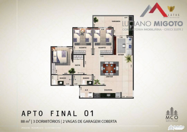 Imagem Apartamento com 2 Quartos à Venda, 90 m² em Centro - Ubatuba