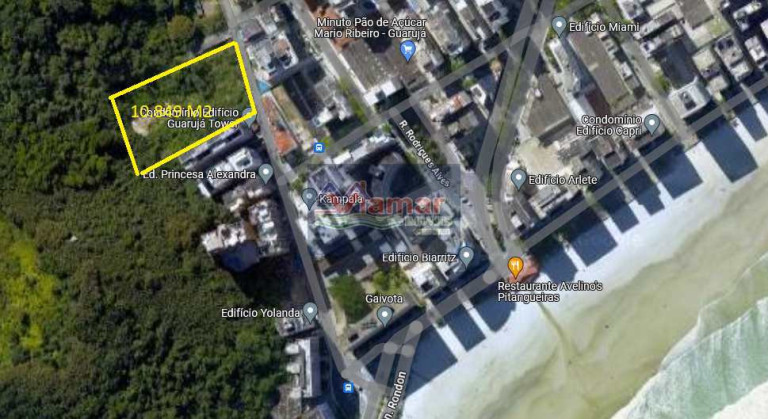 Imagem Terreno à Venda, 10.849 m² em Pitangueiras - Guarujá Imagem Terreno à Venda, 10.849 m² em Pitangueiras - Guarujá