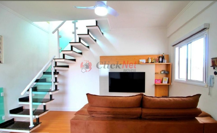 Imagem Cobertura com 3 Quartos à Venda, 88 m² em Vila Tibiriçá - Santo André Imagem Cobertura com 3 Quartos à Venda, 88 m² em Vila Tibiriçá - Santo André