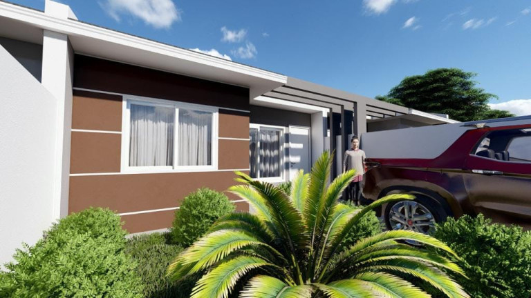Imagem Casa com 2 Quartos à Venda, 53 m² em Loteamento Bom Jesus - Balsa Nova