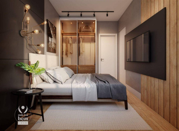 Imagem Studio com 1 Quarto à Venda, 33 m² em Mercês - Curitiba Imagem Studio com 1 Quarto à Venda, 33 m² em Mercês - Curitiba