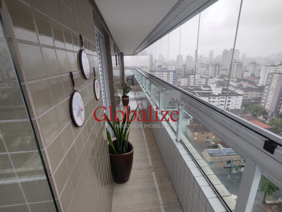 Imagem Imóvel com 2 Quartos à Venda, 120 m² em Campo Grande - Santos