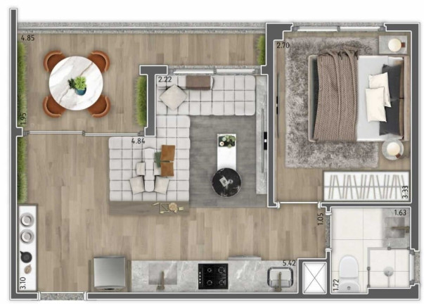 Imagem Apartamento com 1 Quarto à Venda, 30 m² em Vila Mariana - São Paulo Imagem Apartamento com 1 Quarto à Venda, 30 m² em Vila Mariana - São Paulo