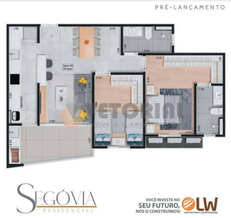 Imagem Apartamento com 2 Quartos à Venda, 72 m² Imagem Apartamento com 2 Quartos à Venda, 72 m²